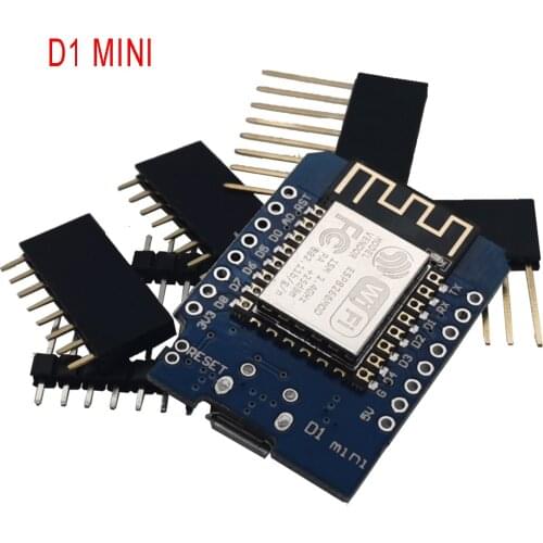 1PCS WeMos D1 Mini NodeMcu 4M Bytes Lua WIFI Internet Of Things Development Board Based ESP8266