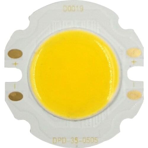 20pcs Round 22mm Emitting Surface COB Chip LED Light Bulb 5W 15W for Spotlight Downlight Outdoor Indoor LED Lamps Lighting
