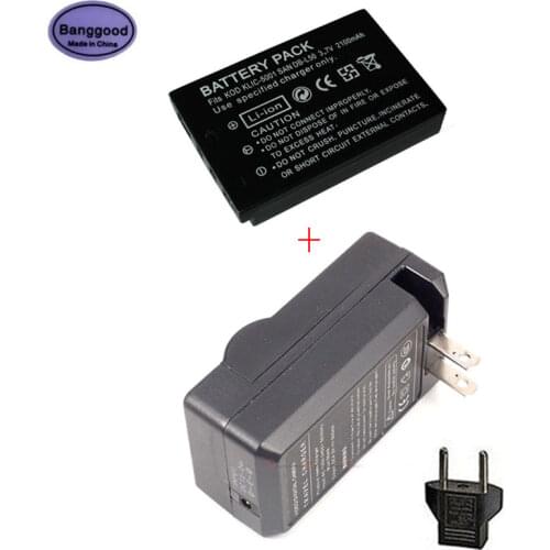 Banggood 2100mAh KLIC-5001 KLIC5001 DB-L50 DBL50 Camera Battery For Kodak Easyshare P712 P850 P880 DX6490 DX7440 DX7590
