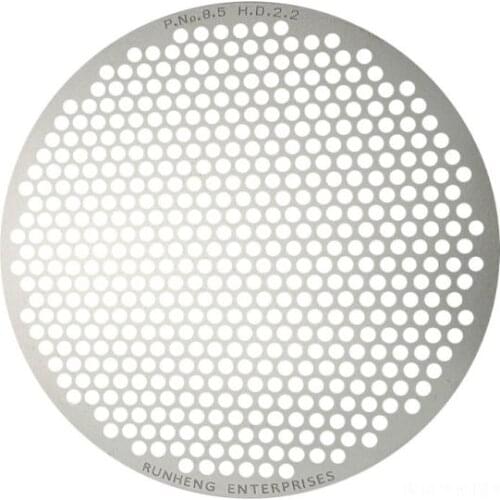 Titanium Steel Alloy Diamond Mesh Pct Stone with Gemstone Sieve Import Measurement Jewelry Tool