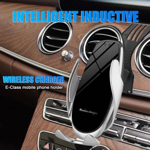 Car Mobile Phone Holder for Mercedes Benz E Class W213 2017~2020 E-Klasse E200 E250 E300L E220d AMG Charging Bracket Accessories