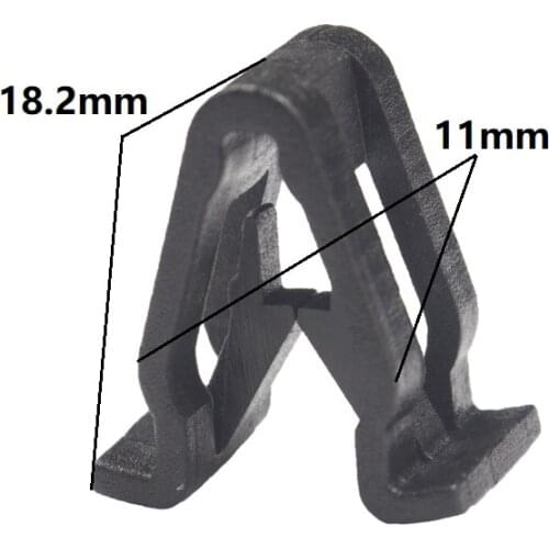 Auto parts DVD CD Instrument Panel Dashboard Retainer Clip 11mm U-Type