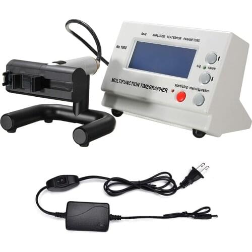 Watch Timing Machine Multifunction Timegrapher No.1000 Mechanical Watch Accuracy Tester Tool with Screen Automatic Detector Time