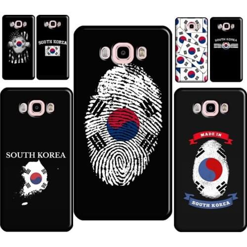 South Korea Flag For Samsung Galaxy J7 J1 J3 J5 2016 A5 A3 2017 J4 J6 A8 A6 Plus J2 Core J8 2018 Back Case