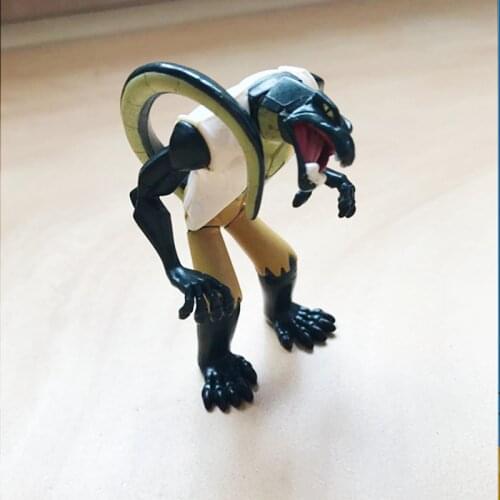 1pcs 10cm Mini Santa Claus Merry christmas Action figure Doll PVC Reindeer with sled toy cartoon anime d11