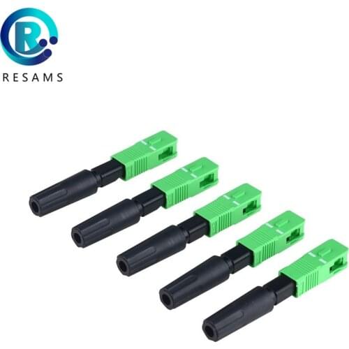 FTTH CIXI LX-02 Cold Joint Easy To Use Fiber Covered Wire SC APC Quick Connector Optic Fast Free Shipping Optical 53mm Length