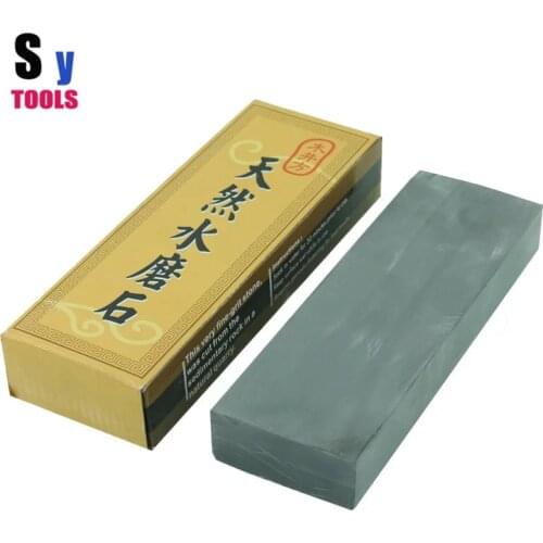 Fine grit stone Knife polishing whetstone natural Oilstone for Opening edge kitchen kinife for sharpen blade guangsi stone