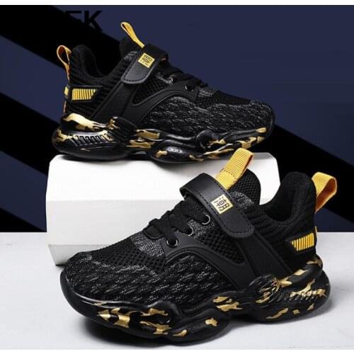 KAMUCC Spring Autumn Kids Shoes 2021 Fashion Mesh Casual Children Sneakers For Boy Girl Toddler Baby Breathable Sport Shoe