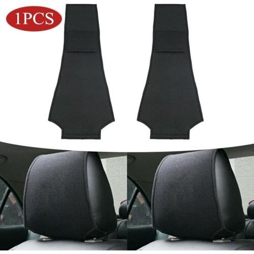 Hot car headrest cover with Phone Pocket Fit For renault opel AUDI Nissan focus Accessories Car Styling