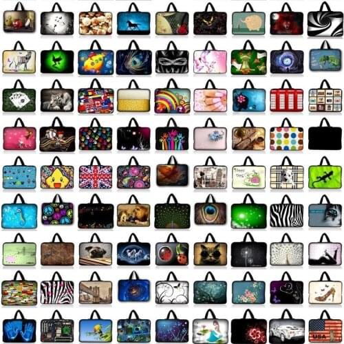 Notebook Laptop Bag Sleeve Case For Macbook Air/Pro/Retina 9.7 10.1 11.6 13.3 14.1 15.4 15.6 17.3 17.4 For Asus Lenovo Acer HP