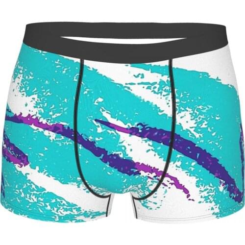 Jazz Solo Cup Vaporwave Aesthetic Visual Art Style Internet Meme Retro Underpants Homme Panties Man Underwear Comfortable