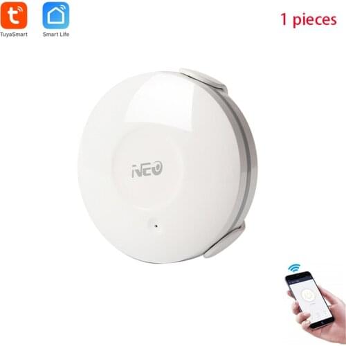 WiFi Smart Water Sensor , Water Flood Detector Alarm and App Notification Alerts, No extra Hub needed, free APP in android & IOS