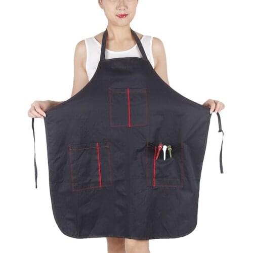 With pocket storage Waterproof Hair Cutting Salon Apron Hairdressing Cape accessoires coiffure professionnel