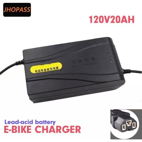 120V 20AH Lead Acid Battery Charger power supply 12AH-14AH For Electric Bike Bicyle Scooters100-240V Output 147V 2.5-3A Volt