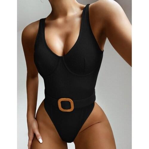 Urifens 2021 Sexy A piece of bathing suit for women Batsuit with Effen Riem Batsuit Push Up Summer Beach Batsuit Biquinis LYC12U