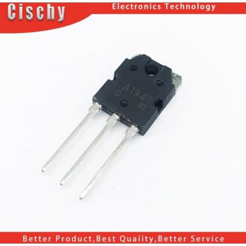 2PCS 1pairs 2SC5198 2SA1941 TO3P (1PCS A1941 + 1PCS C5198) TO-3P Transistor original authentic