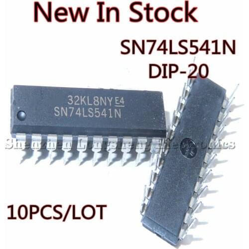 10PCS/LOT NEW SN74LS541N 74LS541 DIP-20 Octal Buffer Line Driver Chip