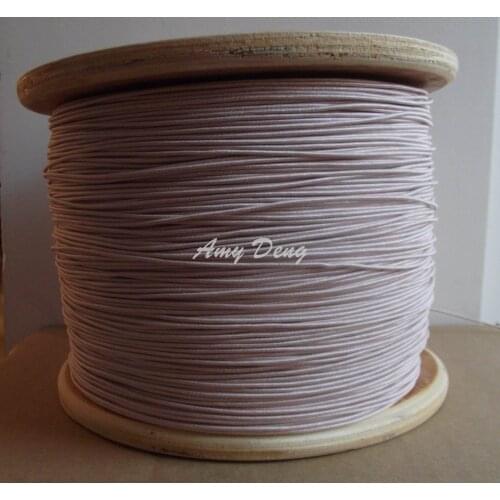 100meters/lot 0.1X90 litz wire mul strand polyester copper wire spinnery