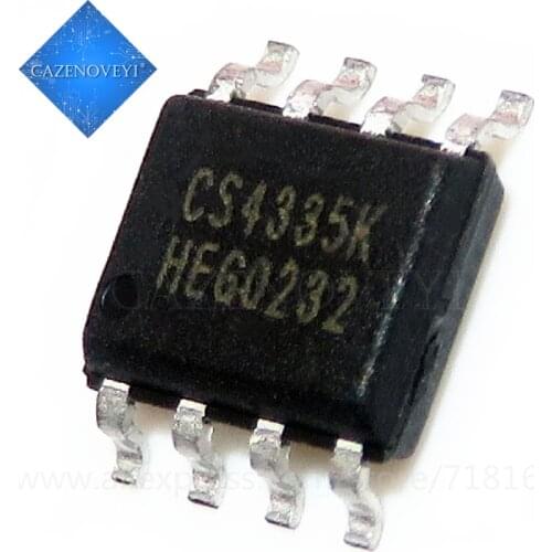 100pcs/lot CS4335-KSZR CS4335-KSZ CS4335KSZ 4335KSZ CS4335 SOP-8 In Stock