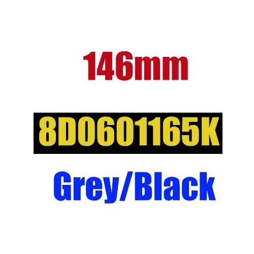 4pcs 146mm Gray Black Rim Cover Wheel Center Hub Caps 8D0 601 165 K 8D0601165K for TT