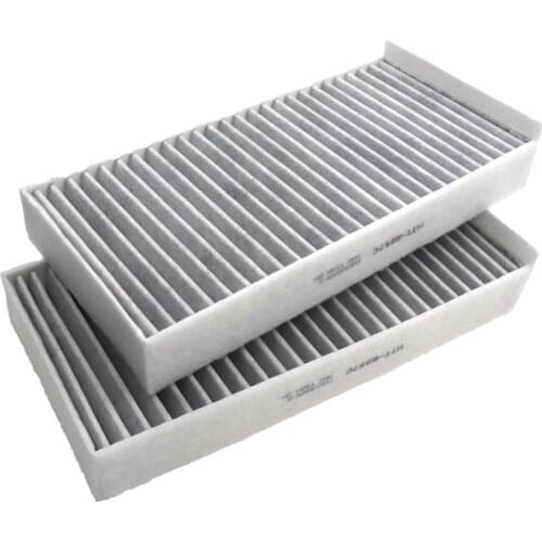 2Pcs Car Cabin Air Filters for BMW 118i 120i 125i 218d 218i 220i 225i i3 X1 X2 F39 F49 F48 I01 F45 F44 F46 64319321875