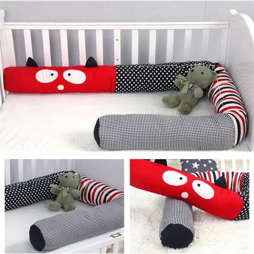 Pure Cotton Worm Baby Bed Bumper Crib Tour De Lit Soft Cozy Bedding Kid Protector Cradle Newborn Around Bumpers Bebe Room Decor