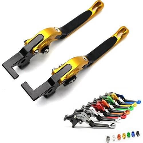 Hsanzeo Motorcycle CNC Aluminum Long Folding Adjustable Brake Clutch Levers for Yamaha Tmax530 2012-2016,TMAX 500 2005-2011