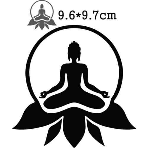 Metal steel Religion lotus buddha Cutting Dies DIY Scrap booking Photo Album Embossing paper Cards