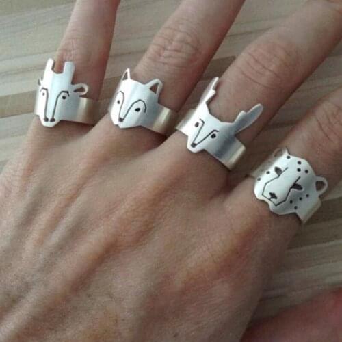 Tocona 3pcs/sets Lovely Animal Cute Joint Ring Sets for Women New Trendy Alloy Metal Party Jewelry Accessories кольца 20119