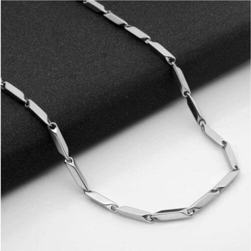 Tarnish Male Steel Chain Necklace (55 Cm) Quality, Fashion, Neck For Accessories Trend, Luxury Shape