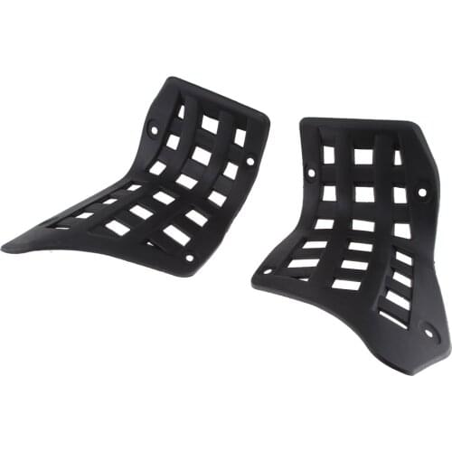 Foot Pegs Footrest Guard Cover Grille Panel for ATVs/Jinling 250CC /Eec Jla-21B&Jla-923 (Black)