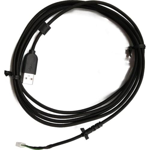 Durable Nylon USB Soft Mouse Cable Line Replacement Wire For logitech G403 Mouse Cable Line