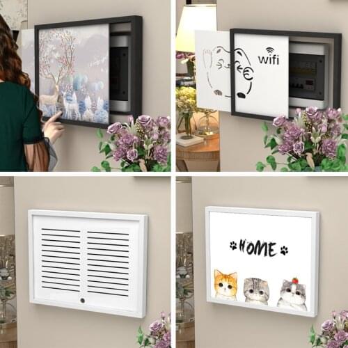 Meter Box Decorative Painting Meter Decorative Boxes Shielding Box Switch Box Decoration Hanging pictures Storage Boxes Racks