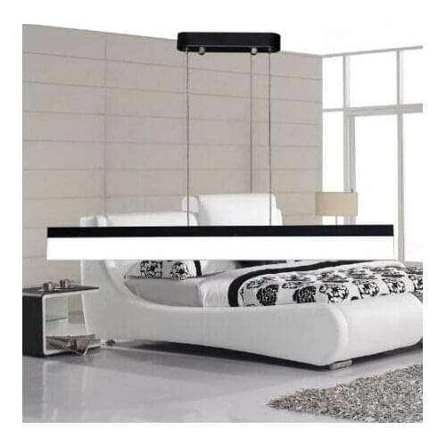 Modern simple office led art hanging lamps creative personality Nordic bar long bar dining room dining room lighting lamps