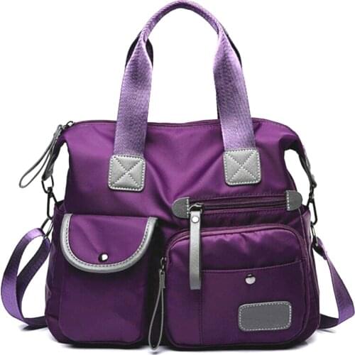 Bags For Women 2020 Fashion Women Bag Zipper Nylon Shoulder Bag Casual Crossbody Bags For Women Messenger Bags Bolsa Feminina