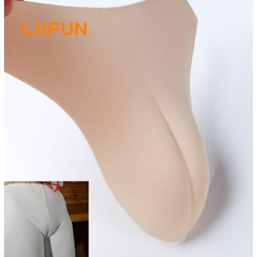 False Vagina Insert Camel Toe Underwear Hide JJ Panties Gaff Padded Panty Fake Pussy for Shemale Male Drag Queen Crossdresser