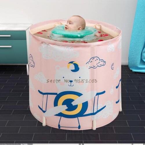 Bath Bucket Adult Foldable Bathtub Bath Bucket Adult Full Body Bathtub Childrens Bidet Household Artifact F2