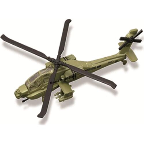 Maisto AH-64 Helicopter model Apache Highly detailed die-cast replicas of aircraft Model collection gift toy