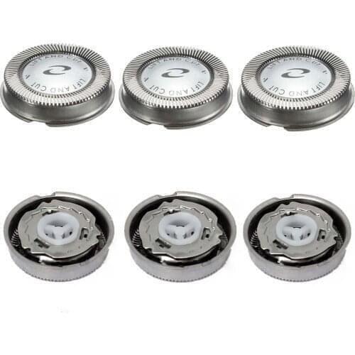1/2/3Pcs Hot Sale Replacement Shaver Head Blade Cutters For Philips Norelco HQ4 HQ58 HQ56 HQ80
