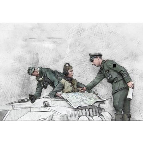 1/35 Resin Model Figure GK , Unassembled and unpainted kit