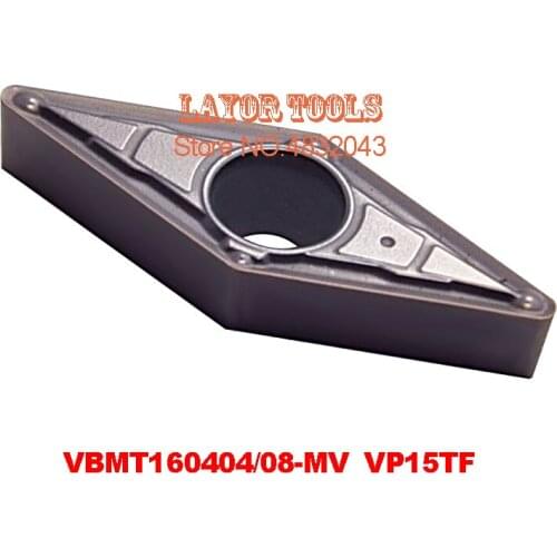 10PCS VBMT160404-MV VP15TF/VBMT160408-MV VP15TF,carbide insert for turning tool holder,CNC,machine,boring bar