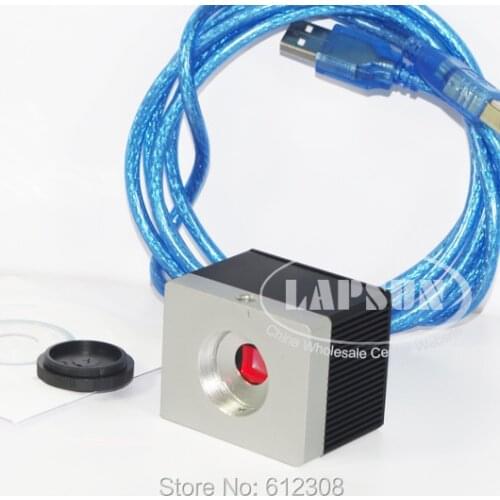 2.0MP HD Digital Industry Industrial C-mount Microscope Camera Magnifier USB Video Output for PCB Lab USB-200C