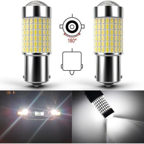 2x BA15S P21W 1156 7506 LED 4014 SMD LED Bulb Car Brake Lights Reverse Lamp For Kia Rio 3 4 Optima K5 Sportage 2019 Ceed KX5 K2