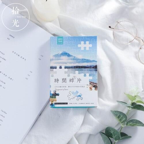 30 Sheets/Set Novelty Time Fragment Travel Photography Postcard/Greeting Card/Wish Card/Christmas Gift