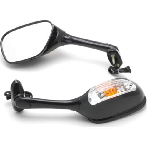 Brand new High quality Clear Turn light Motorcycle Rear Mirrors For 2005-2008 Suzuki GSXR 1000