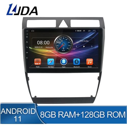 4G+64G DSP 2 din Android 10 4G NET Car Radio Multimedia Video Player for Audi A6 C5 1997-2004 S6 RS6 GPS Navigation WIFI Stereo