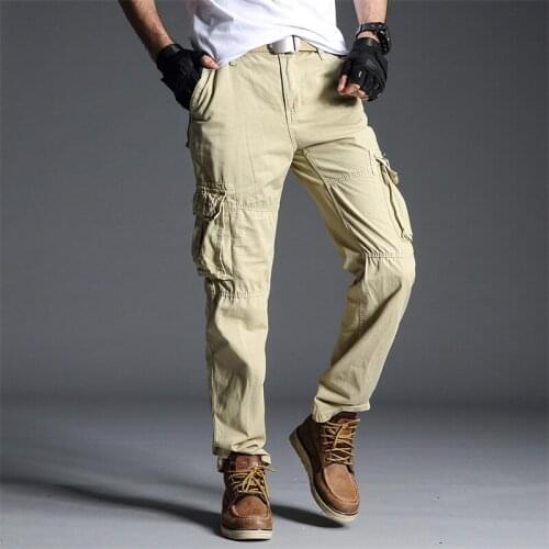 Biglory Men's Military Trousers