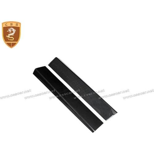 Fast Shipping 100% Carbon Fiber Ferrari Welcome pedals door sills OEM Style Ferrari F12 Welcome pedal car interior decoration