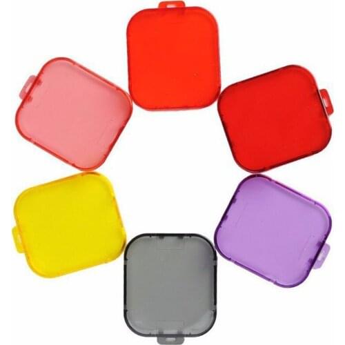 Diving Housing water full Purple Yellew orange gray pink red Color lens Filter for SJCAM SJ4000 SJ4000 WiFi Gopro Hero 3 camera