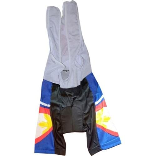 Philippines Cycling Bib Shorts Men Team Black New Bib Pants 9D Gel Pad Mtb Breathable Bike Wear Shorts cajastur